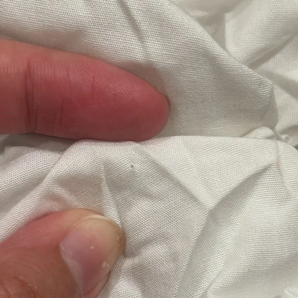 Abercrombie and Fitch Poplin Scrunch Strap Set Top - Picture 7 of 7